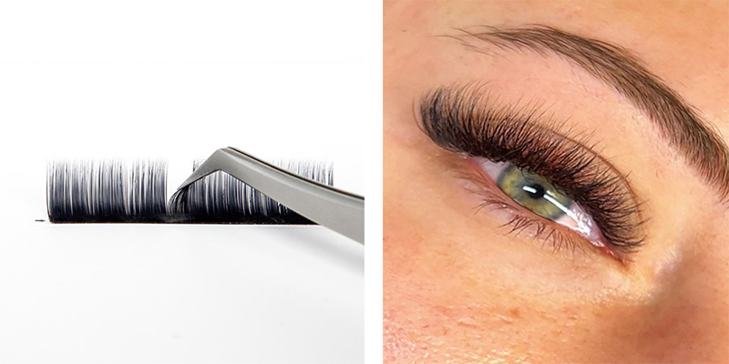 Volume lashes VS Camellia lashes